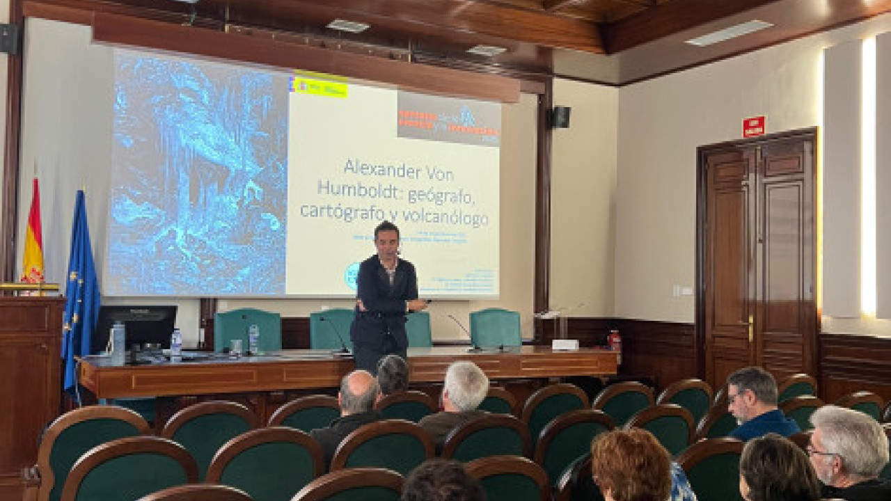 Conferencia: Alexander Von Humboldt: cartógrafo, geógrafo y volcanólogo (IGN)