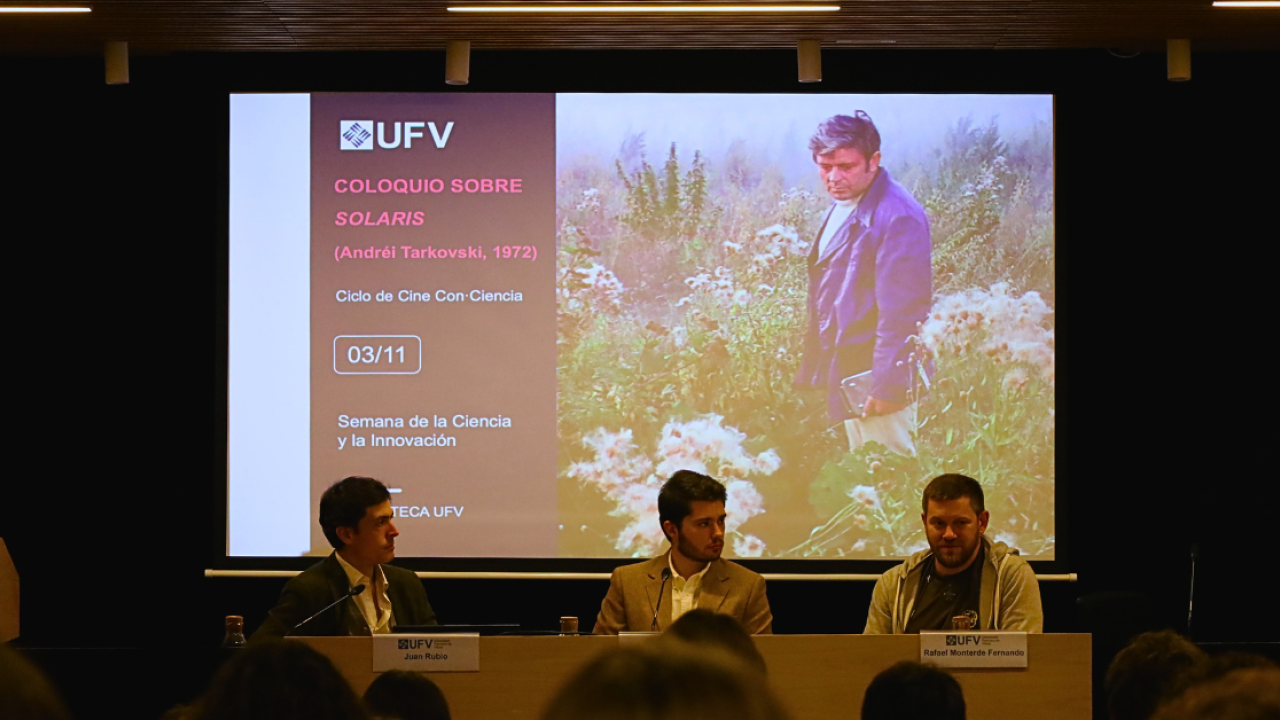Muestra de cine científico: proyección de Solaris seguida de un coloquio.