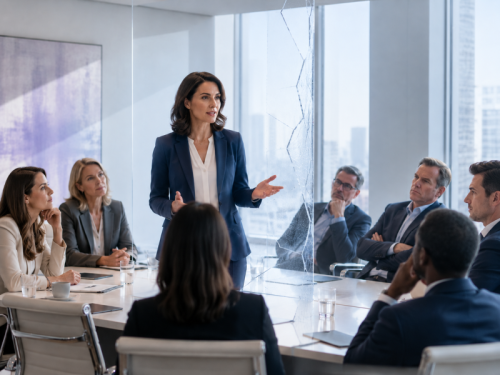 Mujeres liderando