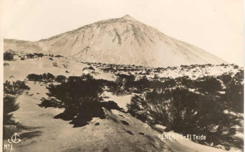 Imagen antigua del Teide