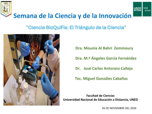 Cartel de la actividad