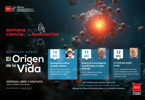 Programa ciclo Noticias sobre el origen de la vida