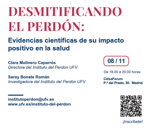 cartel evento desmitificando el perdón
