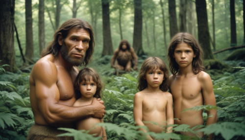 Familia de épocas pasadas