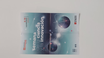 Cartel Semana de la Ciencia y la Innovación